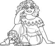 Coloriage Mirabel madrigal de Disney