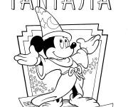 Coloriage Affiche Fantasia