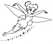 Coloriage Fee Clochette 8 gratuit à imprimer en ligne fee clochette 8 2446