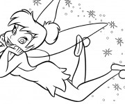 Coloriage et dessins gratuit Fee Clochette disney à imprimer