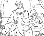 Coloriage Hercule 35