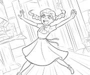 Coloriage Amok &agrave; Salem style cartoon