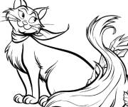 Coloriage Beau chat de Hocus Pocus