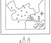 Coloriage et dessins gratuit Cartes de Salem à imprimer