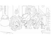 Coloriage Cartoon de Hocus Pocus