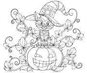 Coloriage Chat mignon du film Hocus Pocus