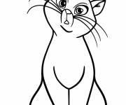Coloriage Chat Thackery Binx de Hocus Pocus