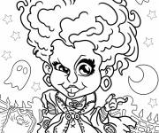 Coloriage Chibi Winifred Sanderson
