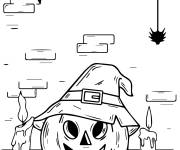 Coloriage Citrouille dans le film Hocus Pocus