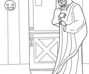 Coloriage Costume de diable pour Halloween