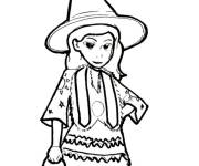 Coloriage et dessins gratuit Dani Dennison de Hocus Pocus à imprimer
