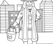 Coloriage Dani Trick de Hocus Pocus