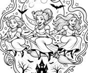 Coloriage Hocus Pocus antistress
