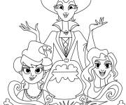 Coloriage Hocus pocus au crayon