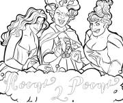 Coloriage Hocus Pocus en ligne
