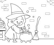 Coloriage Hocus Pocus style dessin anim&eacute;