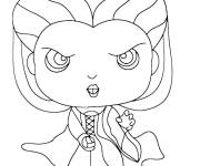 Coloriage Hocus Pocus Winifred facile
