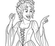 Coloriage La c&eacute;l&egrave;bre phrase de Sarah Sanderson Amok, Amok, Amok