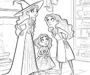 Coloriage Le retour des s&oelig;urs Sanderson