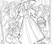 Coloriage Les s&oelig;urs Sanderson d&eacute;guis&eacute;es
