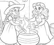 Coloriage les Sandersons et la potion de vie