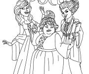 Coloriage Les trois sorci&egrave;res de Hocus Pocus