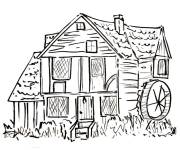 Coloriage Maison de Hocus Pocus