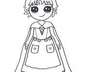 Coloriage et dessins gratuit Mary Sanderson kawaii à imprimer