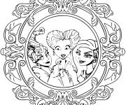 Coloriage Page de Hocus Pocus