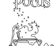 Coloriage Potion magique de Hocus Pocus