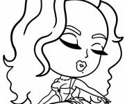 Coloriage Sarah Sanderson mignonne pour enfants