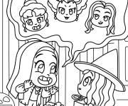 Coloriage Sorci&egrave;res dr&ocirc;les de Hocus Pocus