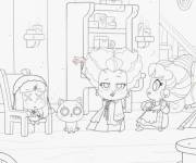 Coloriage Vande anim&eacute;e Hocus Pocus