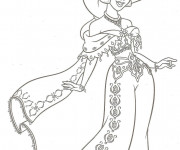 Coloriage La ravissante Jasmine