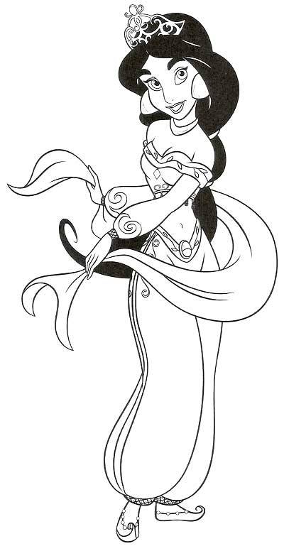 Coloriage Aladdin En Ligne