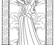 Coloriage La belle au bois dormant gratuit
