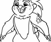Coloriage Bunga facile du film de Disney