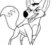 Coloriage et dessins gratuit Chacal Reirei à imprimer