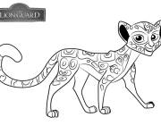 Coloriage Femme d' &eacute;quipe de Kion