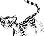 Coloriage et dessins gratuit Fuli de la garde du roi lion à imprimer