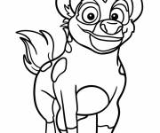 Coloriage Janja Hy&egrave;ne du film de Disney