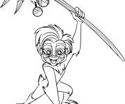 Coloriage et dessins gratuit Jeune Rafiki à imprimer