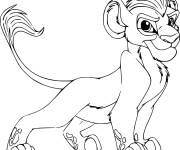 Coloriage et dessins gratuit Le fort Kion à imprimer