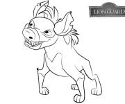 Coloriage Madoa avec le regard m&eacute;chant