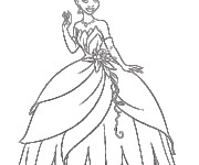 Coloriage La princesse et la grenouille 24