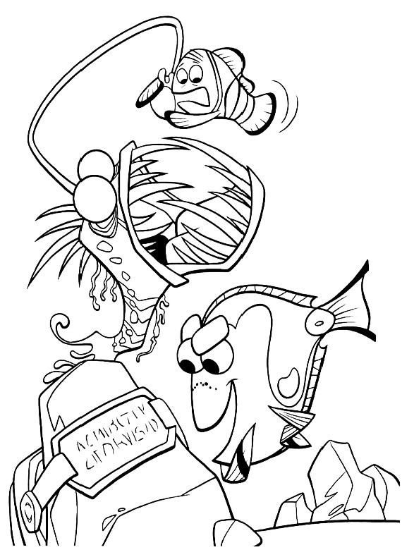 Coloriage Nemo A Imprimer Gratuit