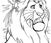 Coloriage Le Roi Lion