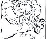 Coloriage Le Roi Lion Disney