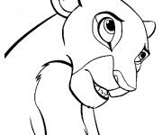 Coloriage Nala