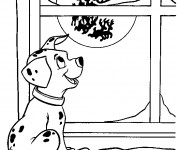 Coloriage Freckles en No&euml;l